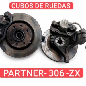 Cubos de rueda Partner 306 y Citroën ZX